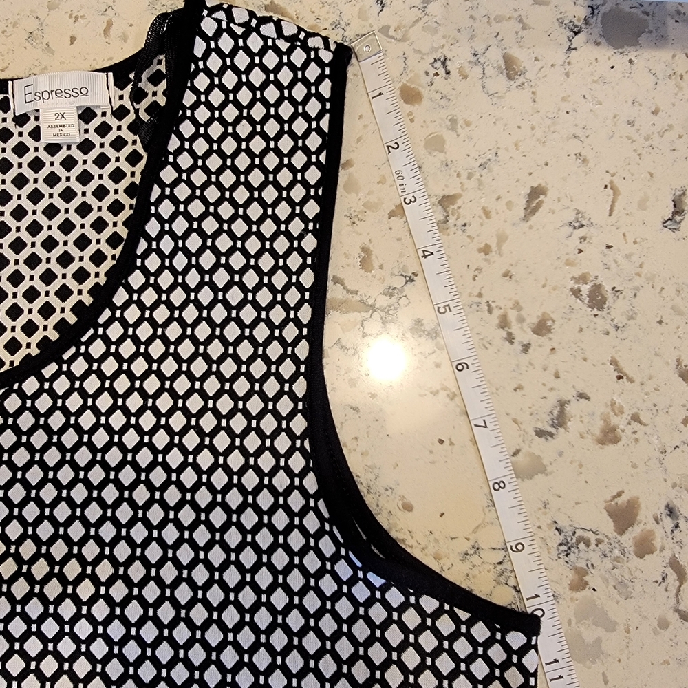 Espresso Woman’s Sleeveless Body Con Dress Size‎ 2XL - Picture 4 of 8
